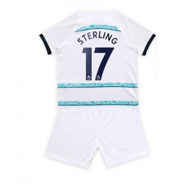 Baby Fußballbekleidung Chelsea Raheem Sterling #17 Auswärtstrikot 2022-23 Kurzarm (+ kurze hosen)